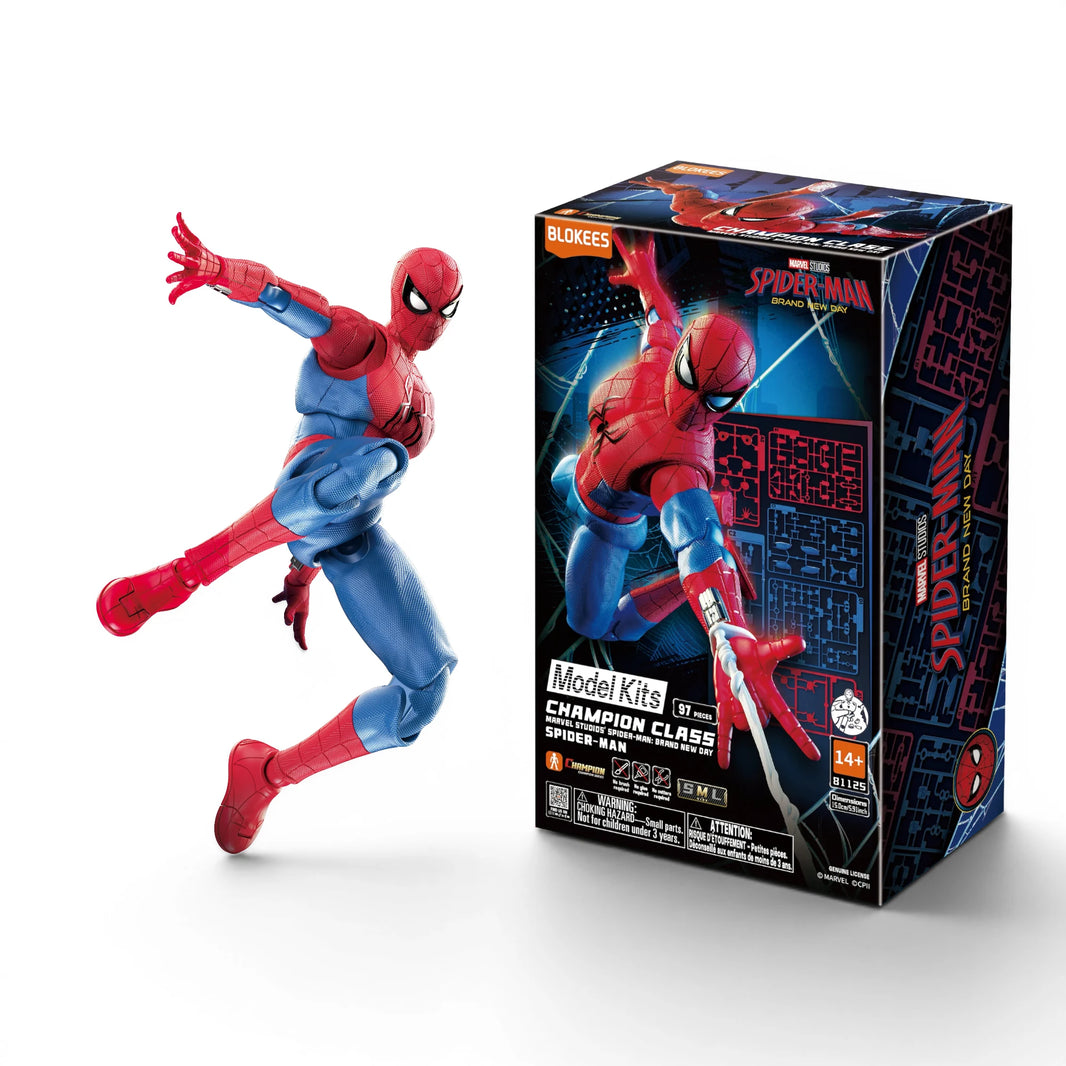 Blokees Spiderman Brand New Day Action Character - Model Kit