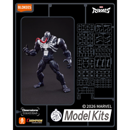 Blokees Marvel Rivals Venom Action Character - Model Kit