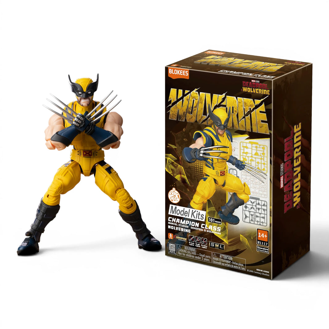 Blokees Wolverine Action Character - Model Kit