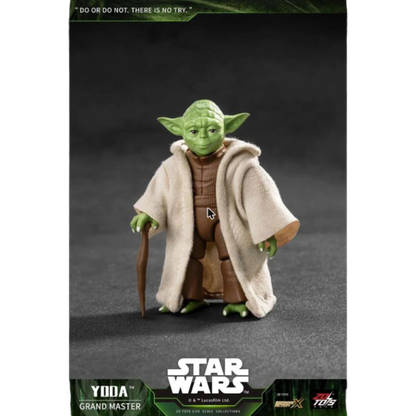ZD Toys Yoda action figure sitting pose.