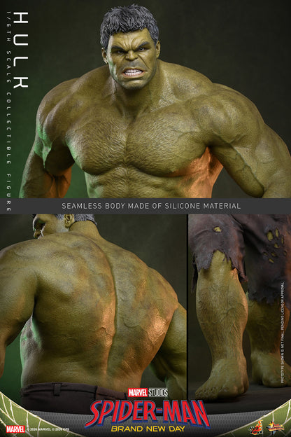 Hot Toys Hulk Brand New Day 1/6 scale figure — clenched-teeth face plate