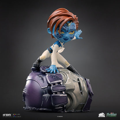 Iron Studios Mystique Avengers: Doomsday MiniCo statue - unpainted prototype detail view 3